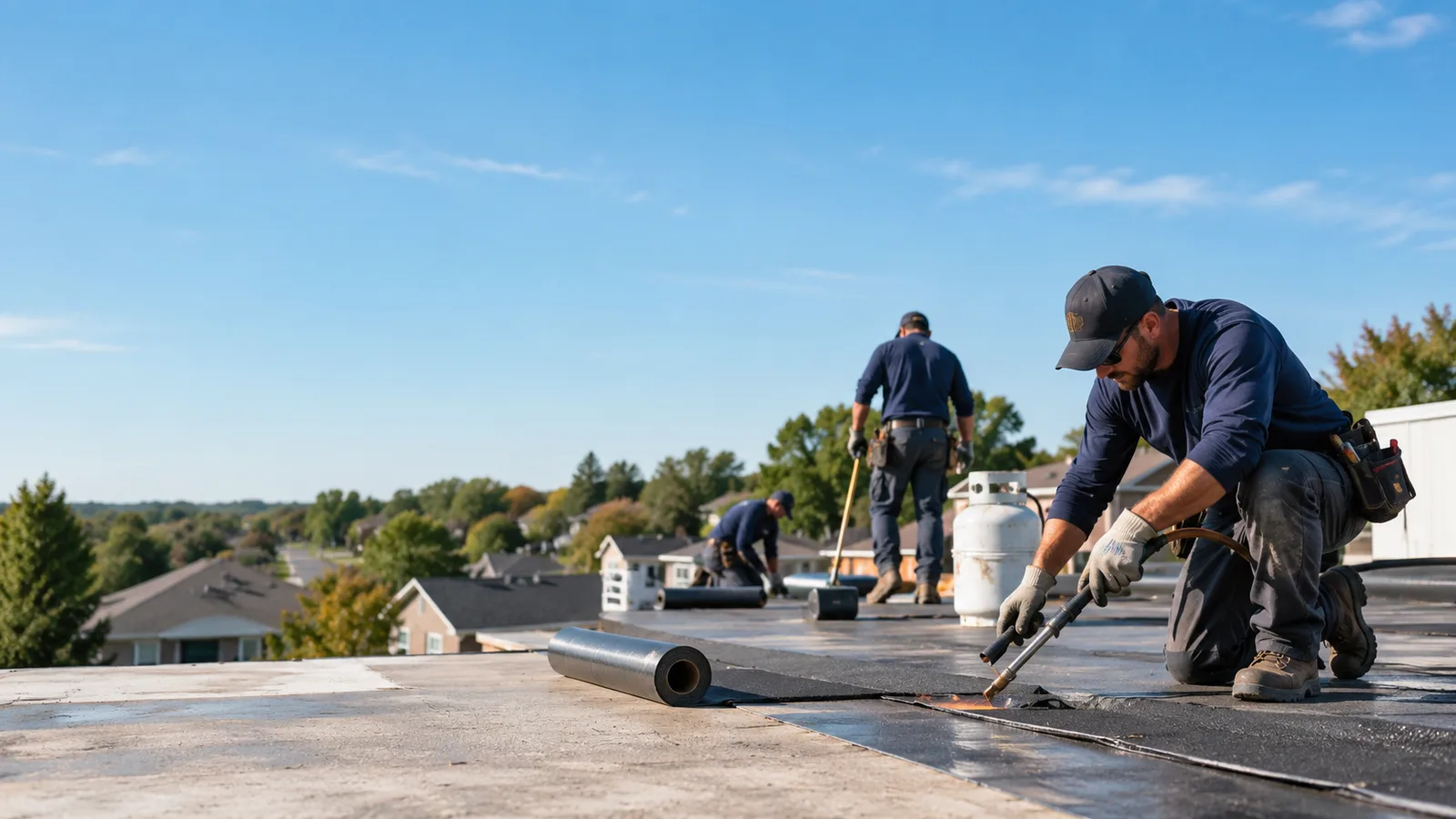 Flat Roof Leak Repair providers in Modesto, IL